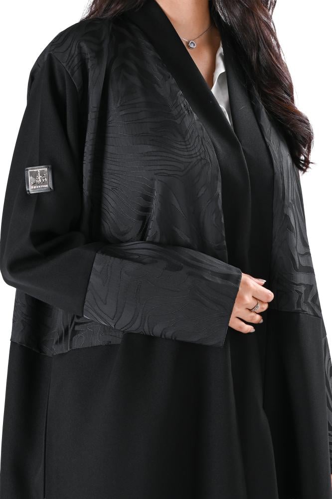 عباية كريب مع جكار