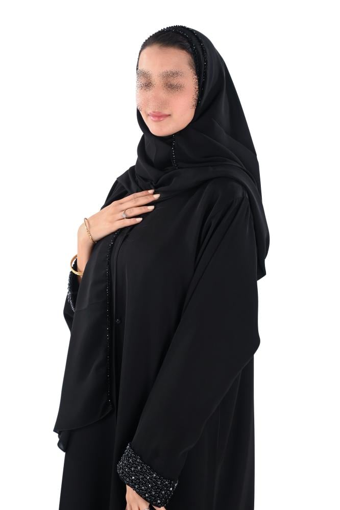 عباية انترنت شك يدوي اسود