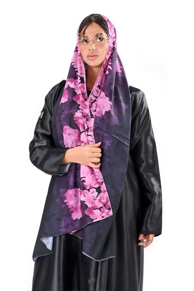 عباية كريب بورود طباعة