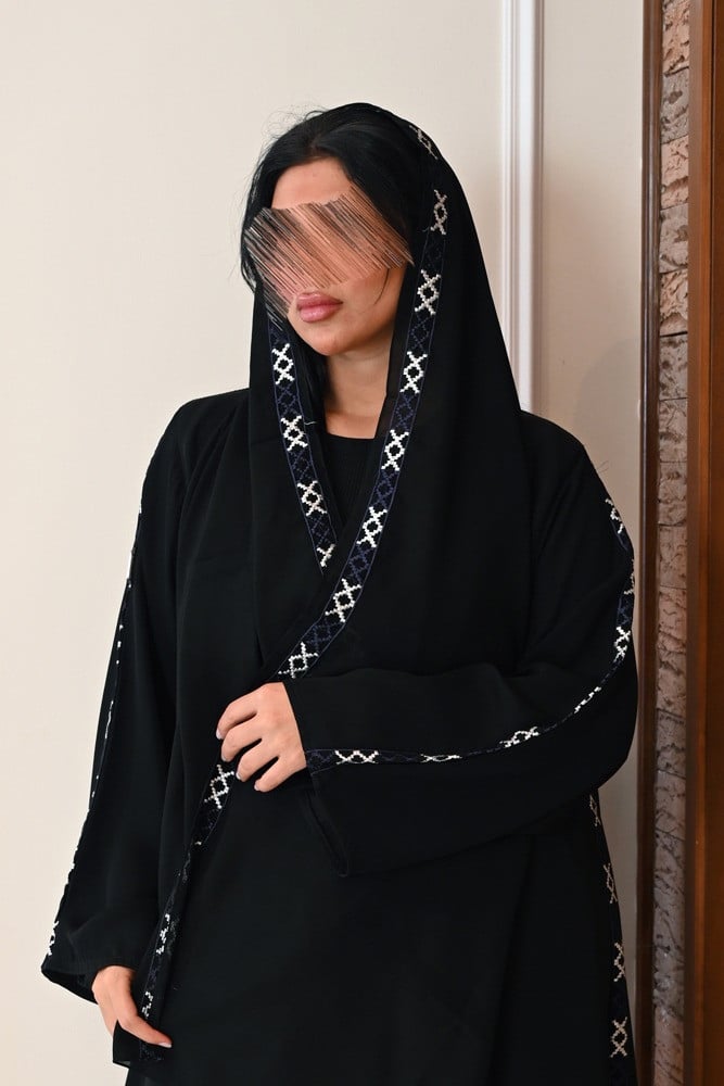 عباية انترنت بكلفة ناعمة ملونة