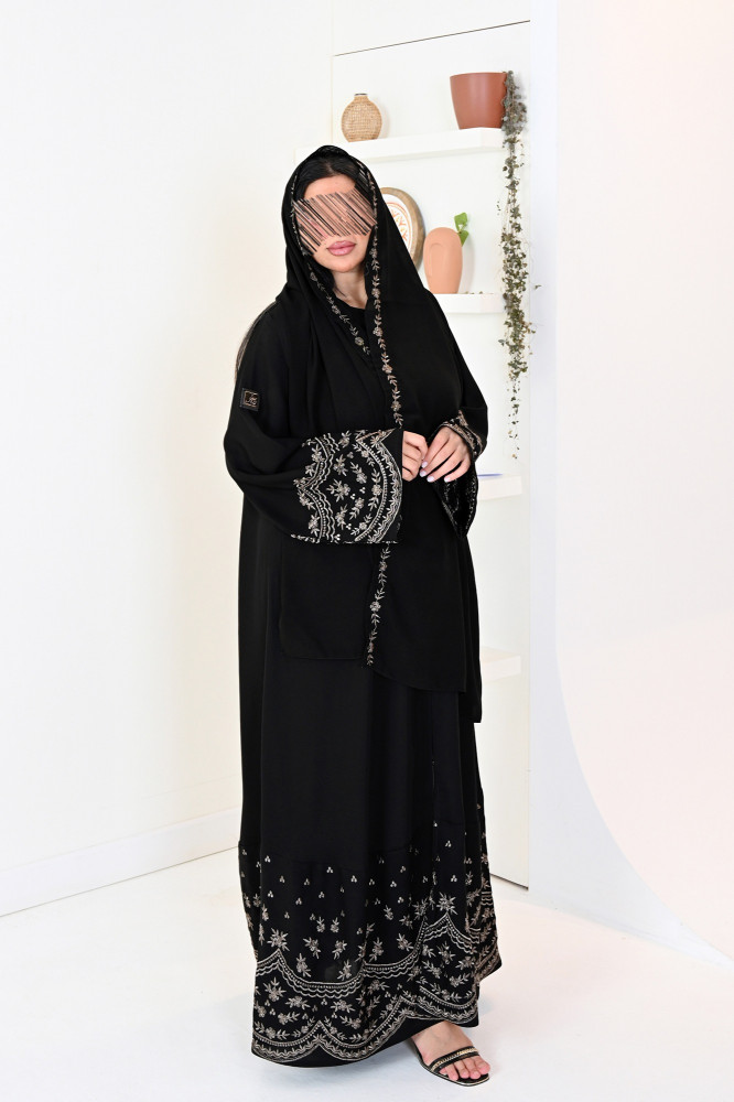 عباية انترنت بتطريز