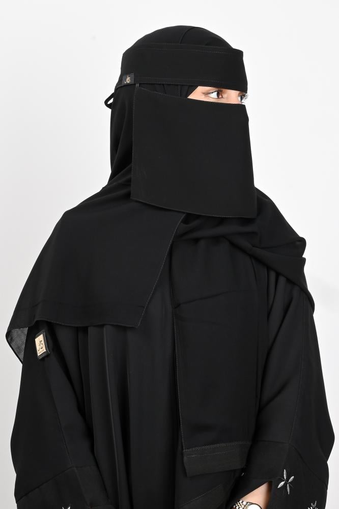 نقاب حرائر مطاط ربط