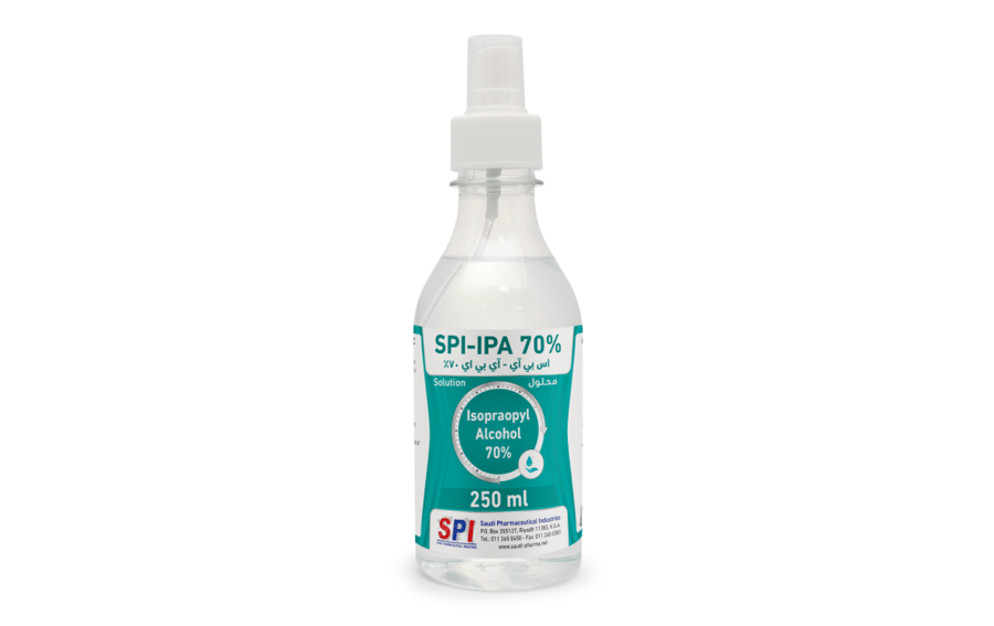 كحول ايزوبروبيل 70% - 250ML