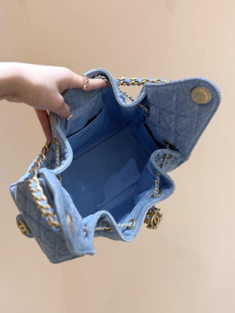 حقيبة شانيل 1 25s 25bag جينز دينم