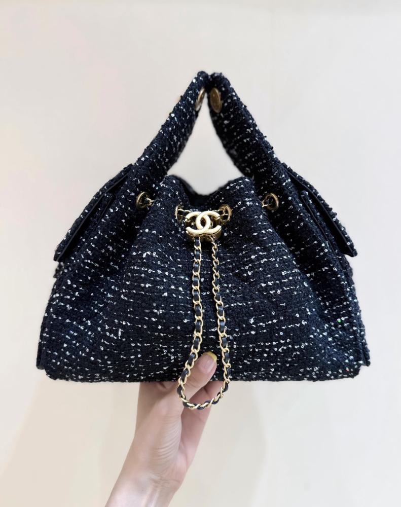 حقيبة شانيل 1 25A 25bag من التويد