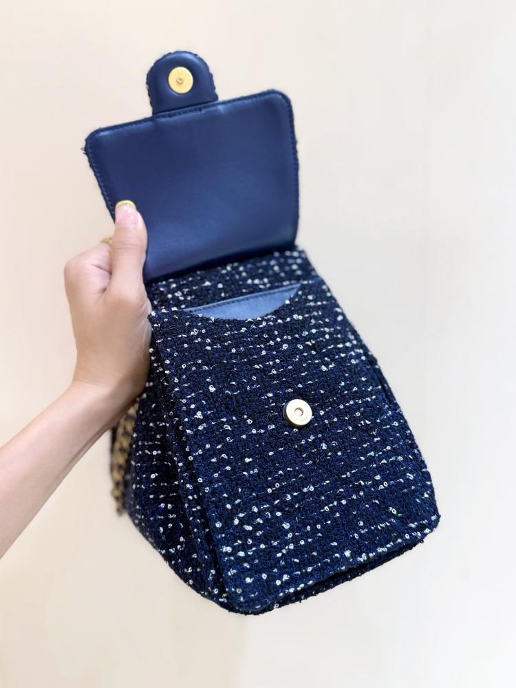 حقيبة شانيل 1 25A 25bag من التويد
