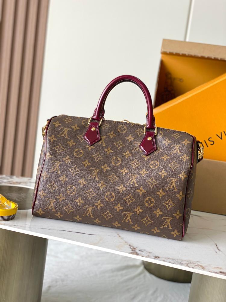 حقيبة لويس فيتون يد Speedy Soft 30 Dark