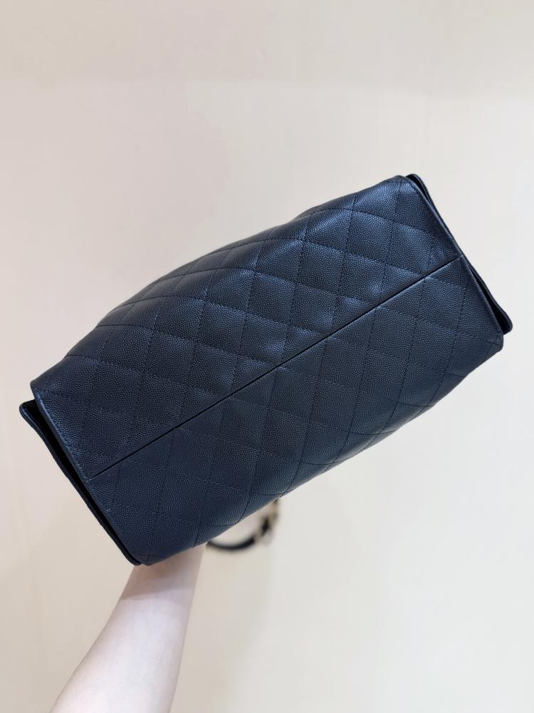 حقيبة شانيل 1 25s 25bag بنقشة جلد الليتشي