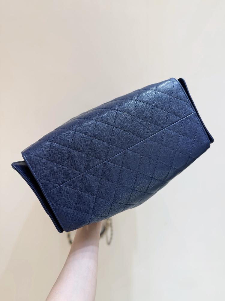 حقيبة شانيل 1 25s 25bag بنقشة جلد الليتشي