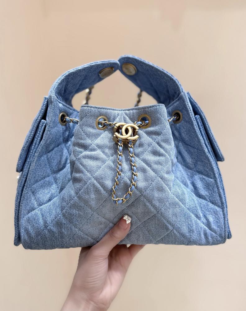 حقيبة شانيل 1 25s 25bag جينز دينم