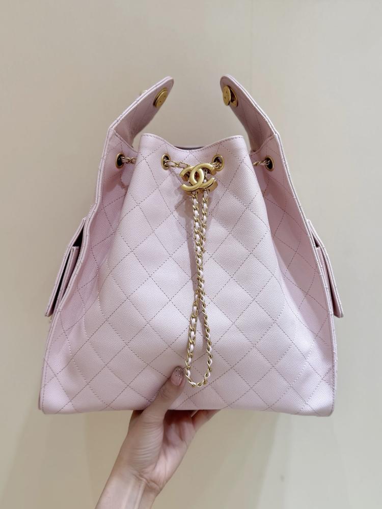 حقيبة شانيل 1 25s 25bag بنقشة جلد الليتشي