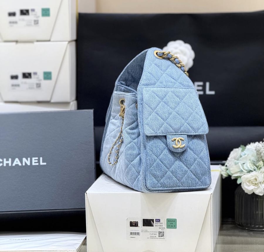 حقيبة شانيل 1 25s 25bag جينز دينم