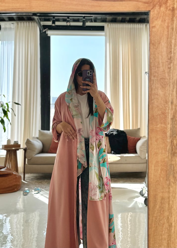 Blossom abaya