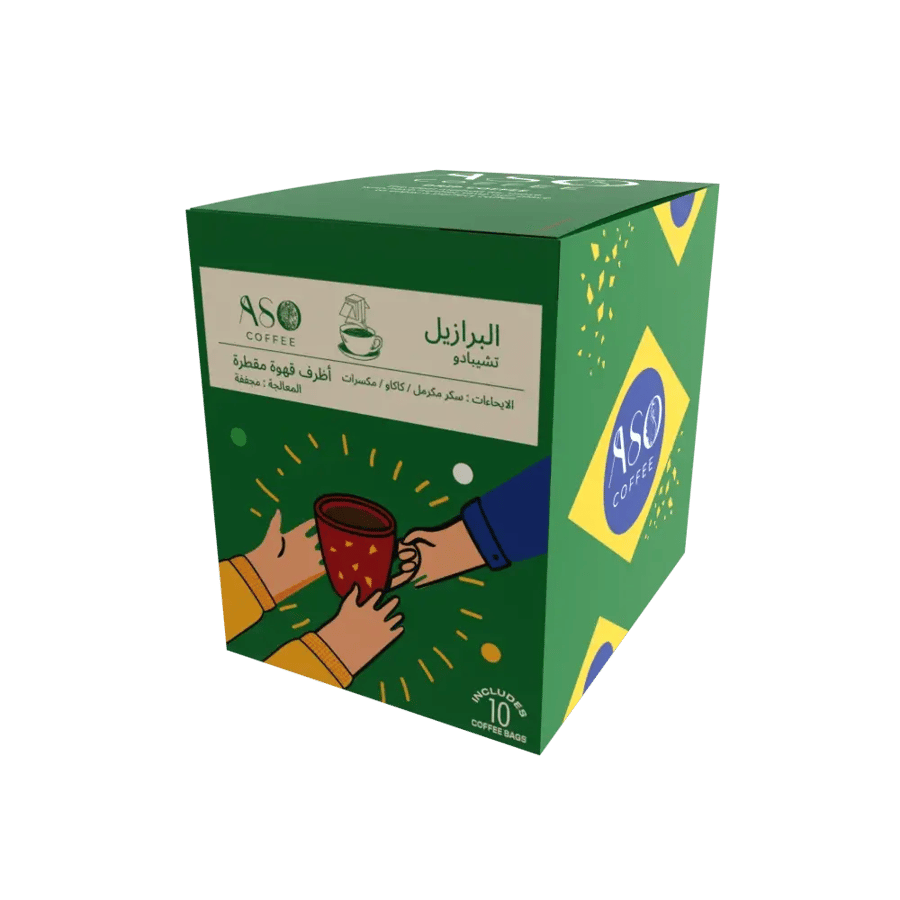 قهوة برازيلي شيبادو (10اظرف)