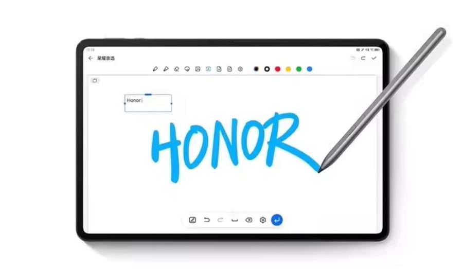 قلم هونر HONOR Choice الذكي لأجهزة Pad 9 وPad 10 وX9a وX9b Max – دعم راحة اليد والميلان للكتابة والرسم