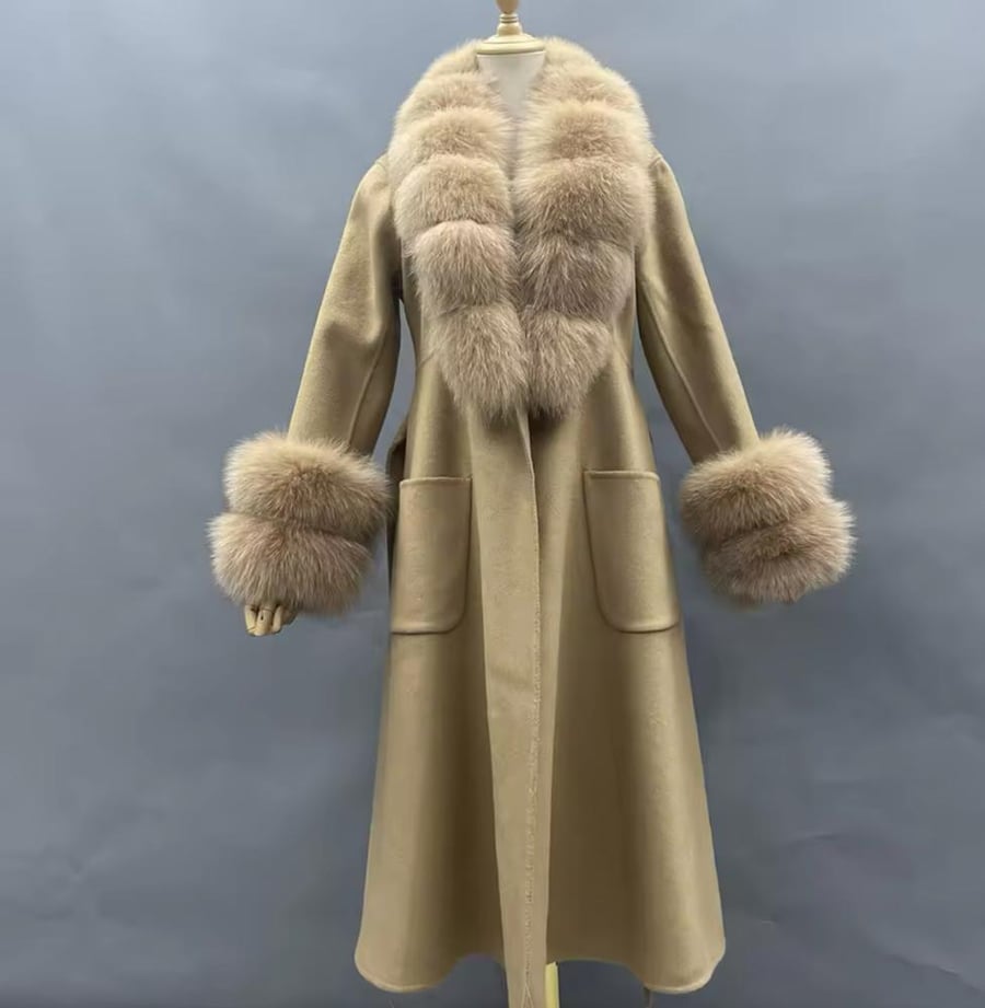 Long Wool & Cashmere Coat