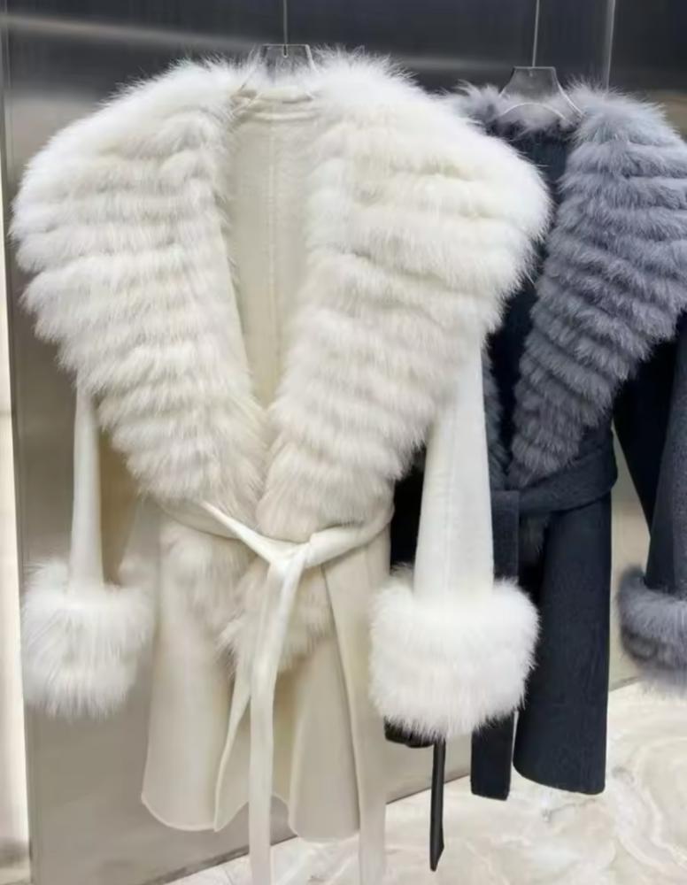 Cashmere Jacket -Beige