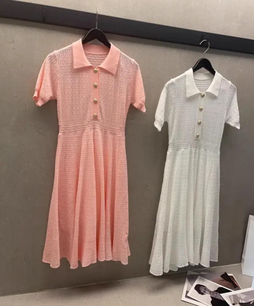 Pink Midi Dress