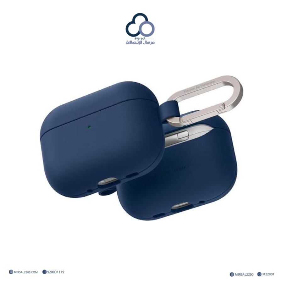 كفر AmazingThing OMNI GripClip لسماعات AirPods 4 – كحلي