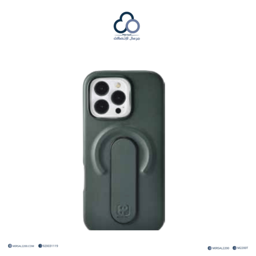 جراب جوال MacgripPU من براند بارك (BRADPARK) ايفون 16 برو  زيتي