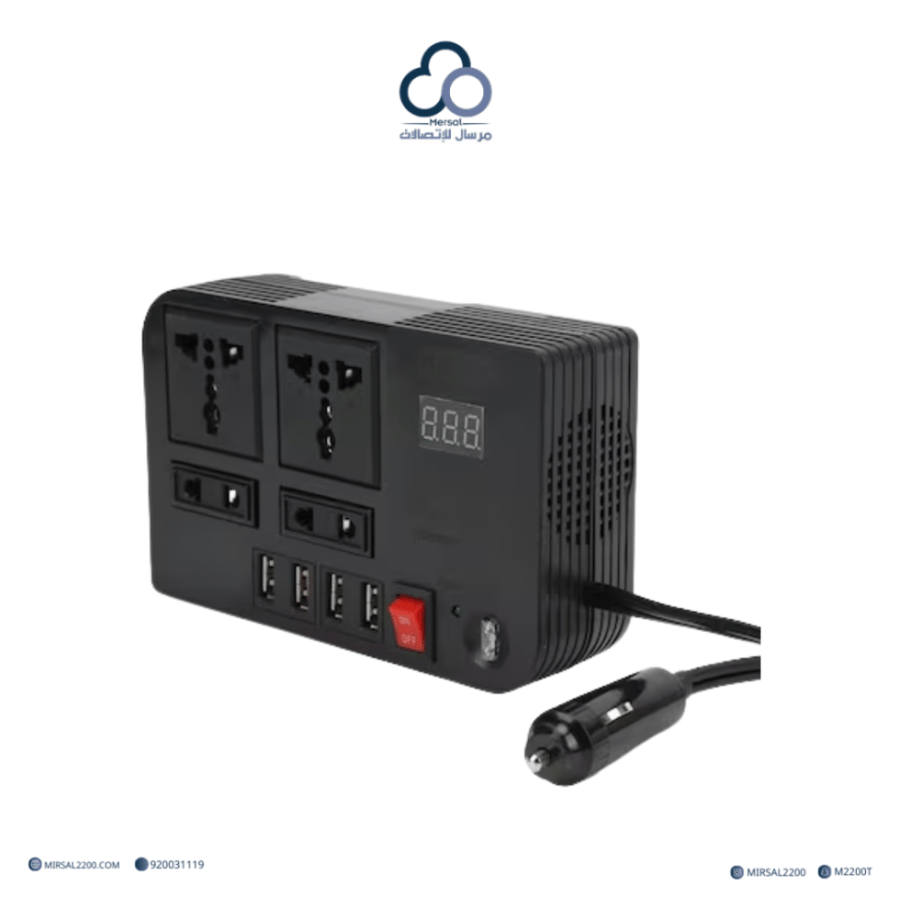 محول طاقة للسيارة DIGITPLUS Power Inverter DP-X010 300W