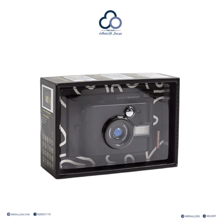 كاميرا Lomography Lomo’Instant الفورية – إصدار Black Edition