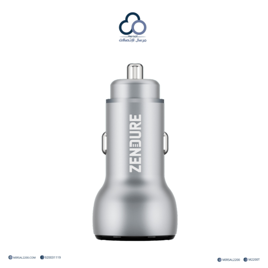 Zendure SuperDrive 48W – شاحن سيارة سريع QC 3.0 + USB-C PD