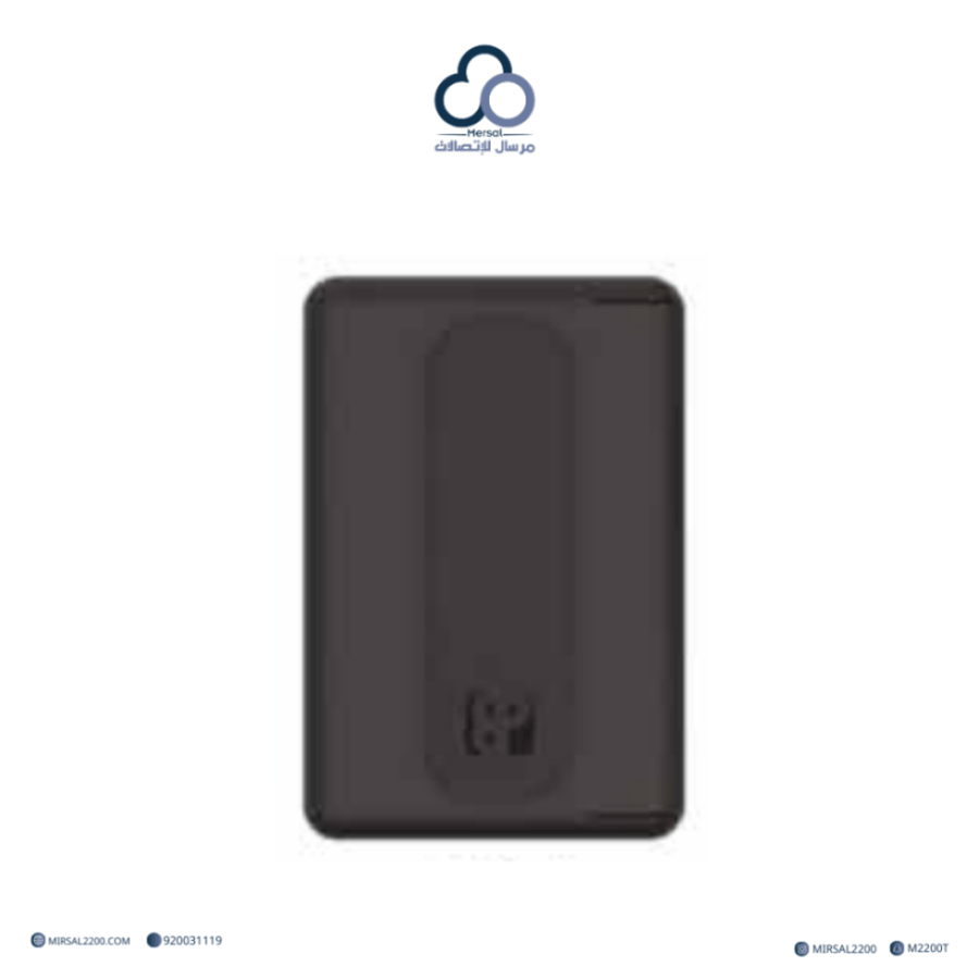 محفظة بطاقات سيليكون Macgrip اسود