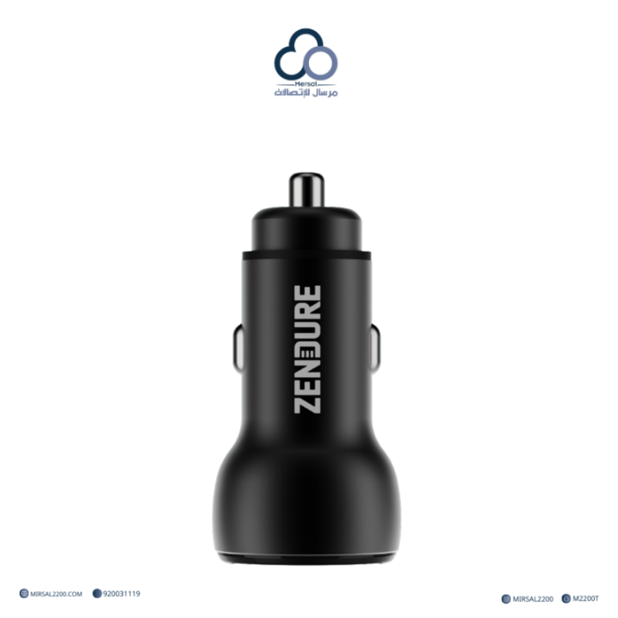 Zendure SuperDrive 48W – شاحن سيارة سريع QC 3.0 + USB-C PD