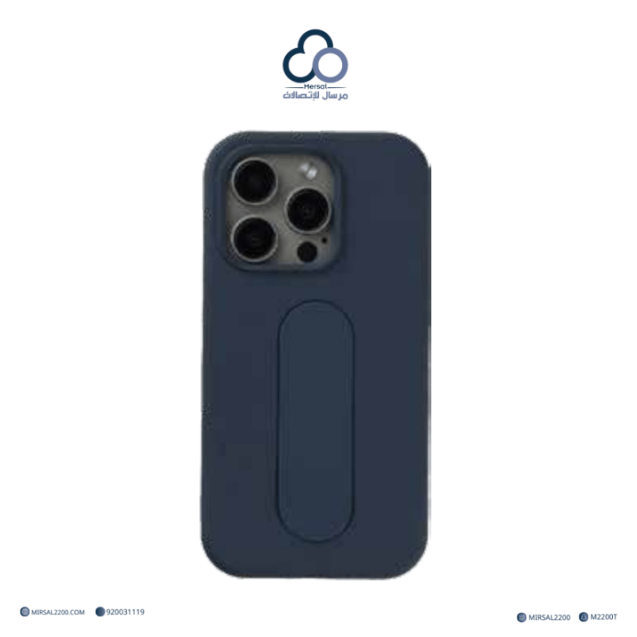 جراب جوال MacgripFlat Case من براند بارك (BRADPARK) ايفون 15  كحلي
