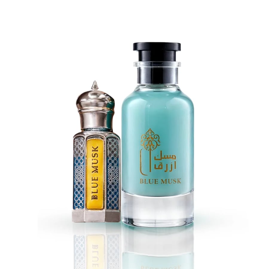 عطر المسك الأزرق + دهن المسك الأزرق