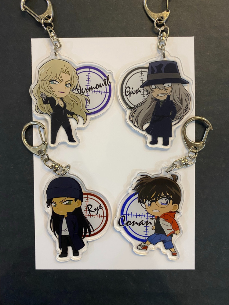 conan keychain mix