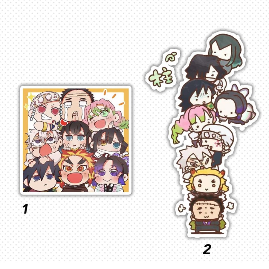 Demon Slayer Stickers