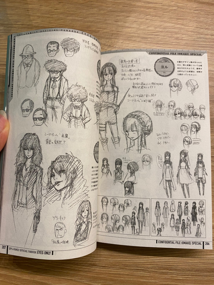 Art book spy-x-family
