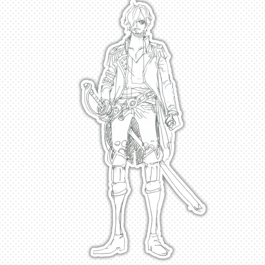 one piece - movies stickers