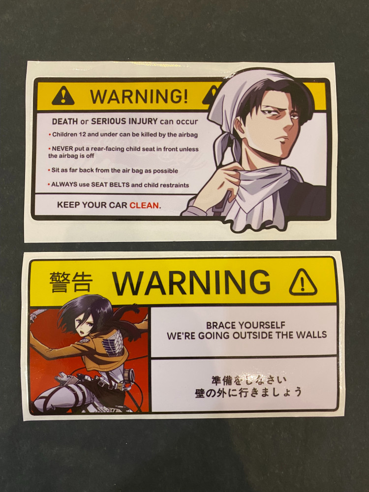 warning stickers 2