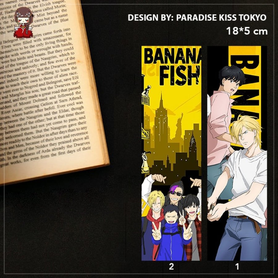 Banana Fish book mark