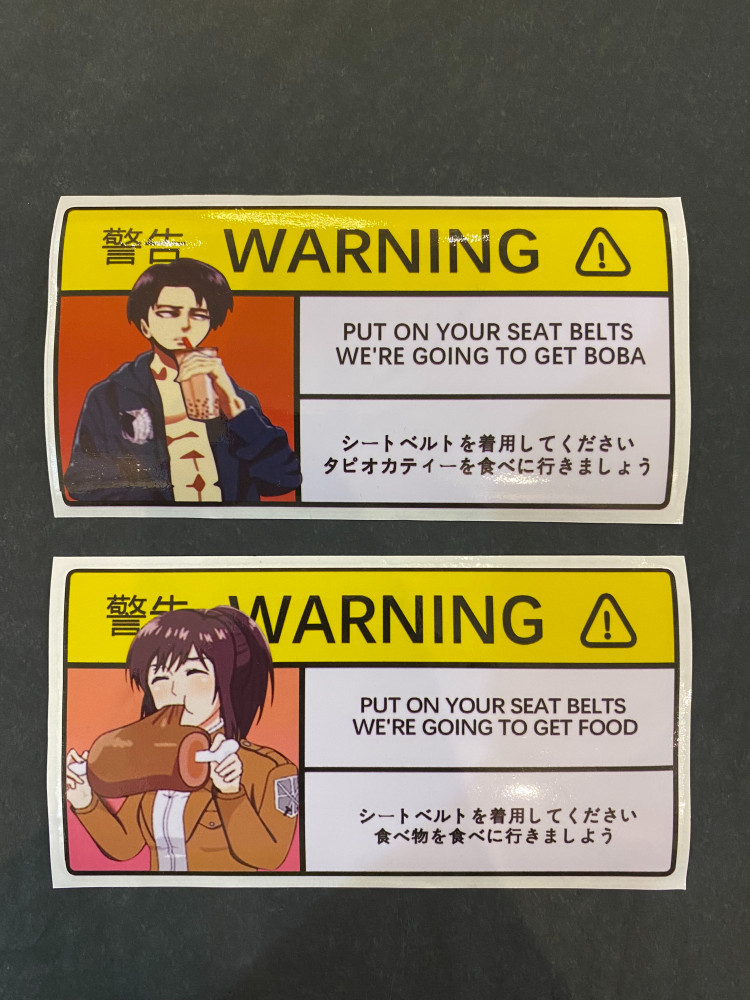 warning stickers 1