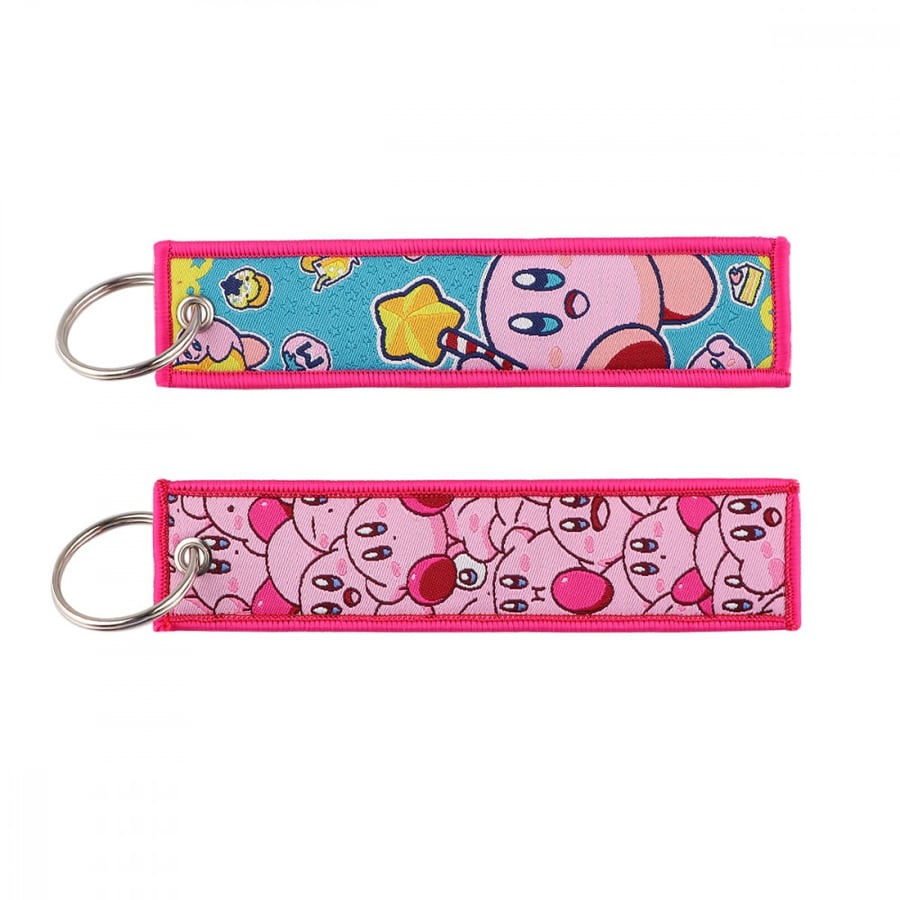 Kirby keychains fabric
