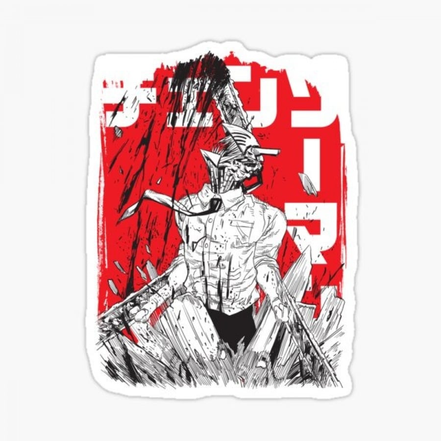 Chainsaw Man stickers (12)