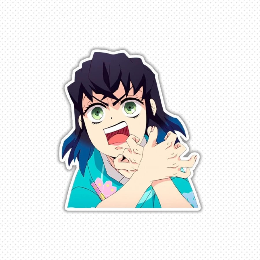 Demon slayer sticker  (5)