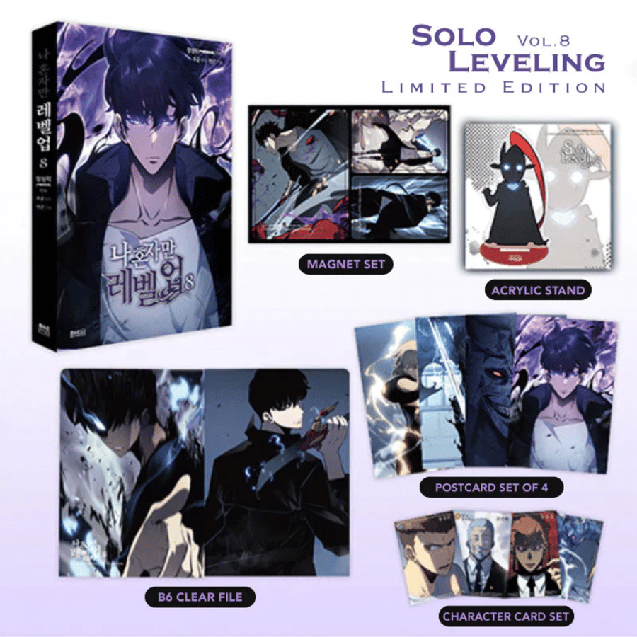 solo leveling Vol. 8 Limited Edition