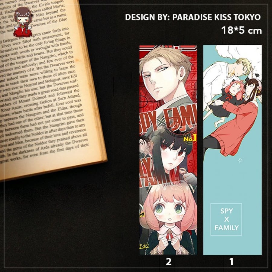 Spy+x+Family book mark