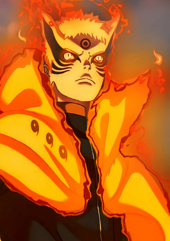 Naruto Baryon mode poster