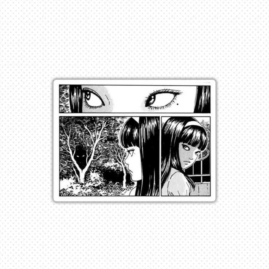 Junji Ito Tomie sticker