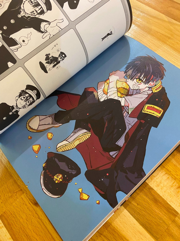 あいだいろ画集 地縛少年花子くん مجلة هاناكو كون