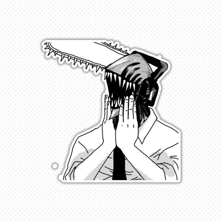 Chainsaw Man stickers (2)
