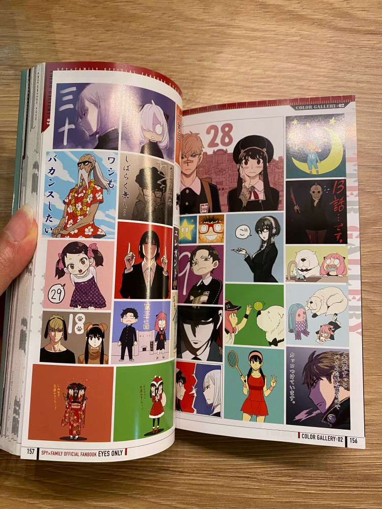 Art book spy-x-family
