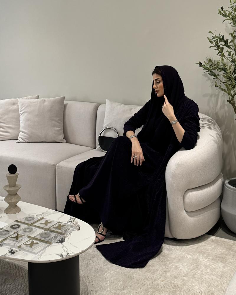 عباية لامي بلمعة