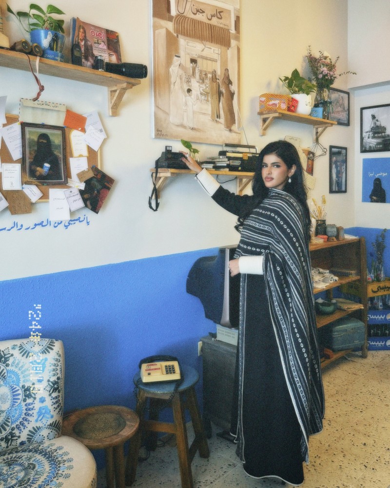 عباية سكارف سدو